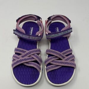 Sonoma Kids Purple Strap Sandals  Size 2 MED